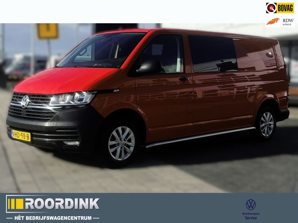 Volkswagen Transporter 2.0 TDI L2H1 150 pk Automaat, dubbele cabine. trekhaak, adaptive cruisecontrol