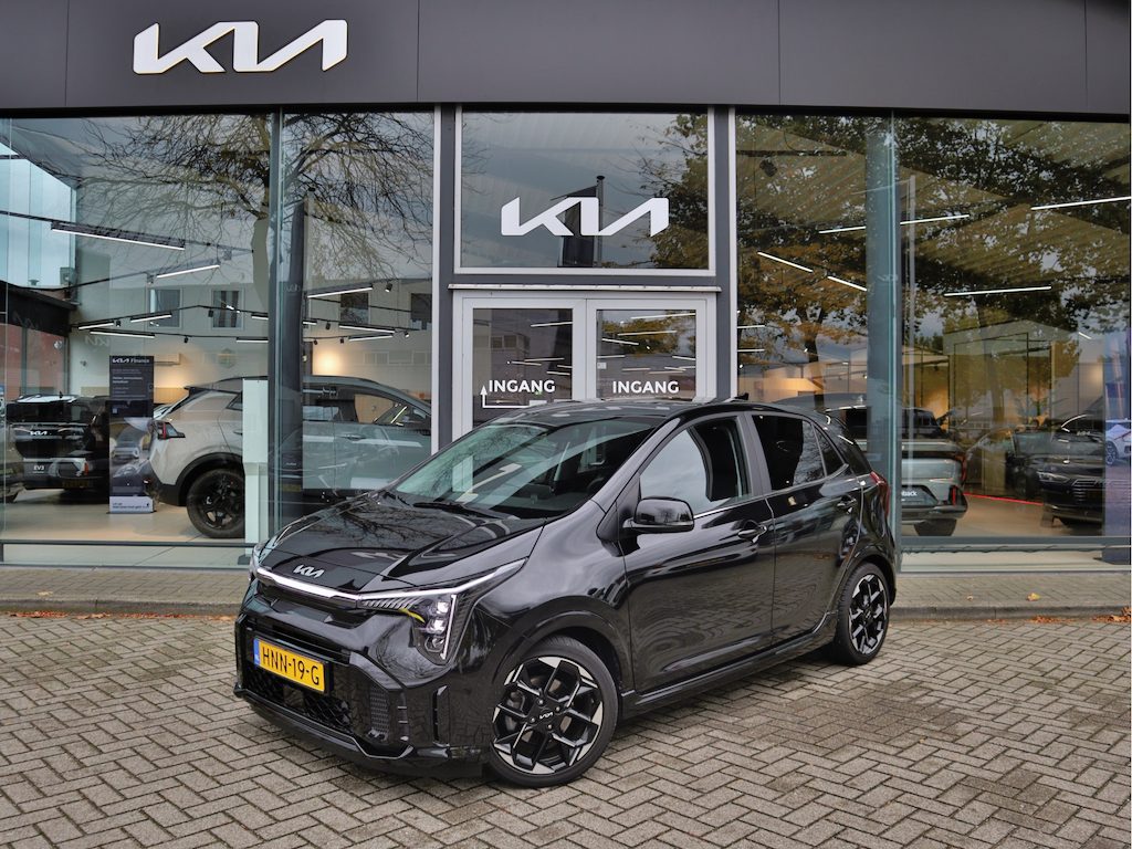Kia Picanto 1.0 DPI GT-Line Facelift! AMT Automaat | Leder | Schuifdak | Stoelverwarming | Schuifdak | 16 inch LMV | tot 10 jaar Garantie!