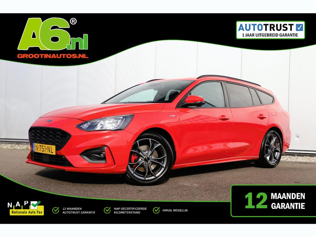 Ford Focus Wagon 1.0 EcoBoost Hybrid ST Line X Business 125PK Navigatie Achteruitrijcamera Virtual Cockpit Navigatie Carplay Climate Cruise Control