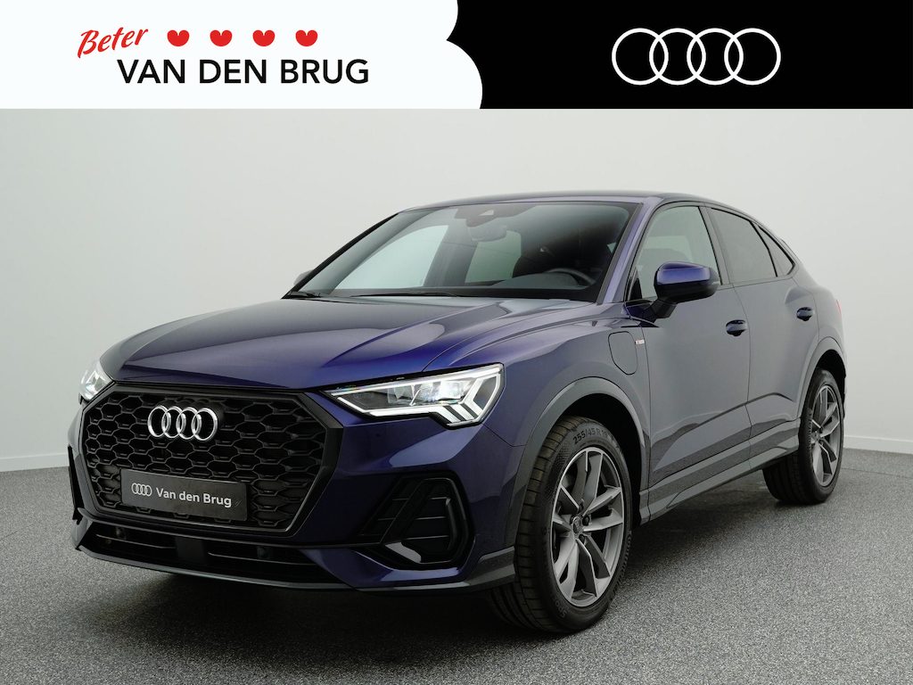 Audi Q3 Sportback S Edition 45 TFSI e 245 PK Automaat | Cruise Control | Stoelverwarming | Achteruitrijcamera | Leder | Stoelverwarming | Sonos Soundsysteem |