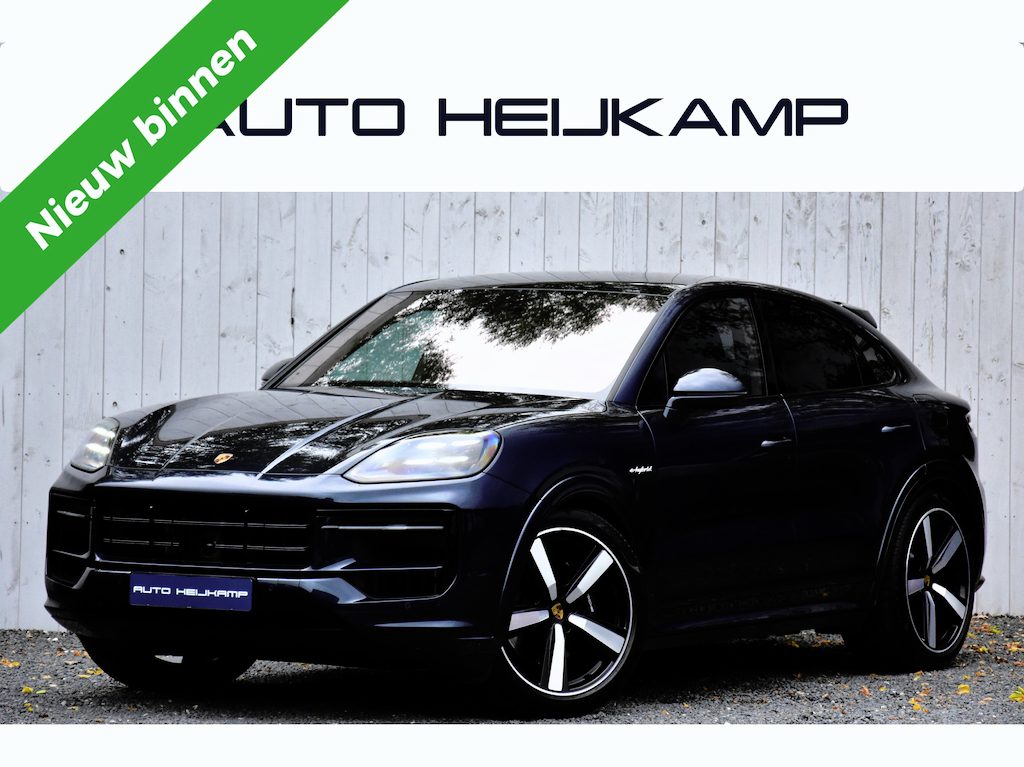 Porsche Cayenne Coupé 3.0 E-Hybrid | Burmester | Sport Chrono | Trekhaak | 4-wiel sturing |