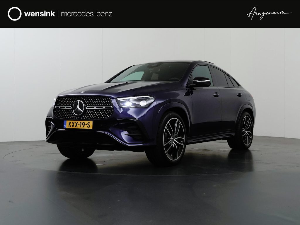 Mercedes-Benz GLE Coupé 400e 4MATIC Sport Edition Premium Plus | AMG-line | Night | Premium Plus | Panoramaschuifdak | AIRMATIC | Trekhaak | Burmester | Massagestoelen | 22 inch AMG Velgen | Winter pakket |
