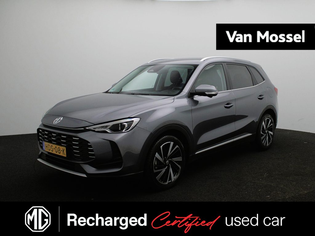 MG MG ZS 1.5 Hybrid+ Aut. Luxury | Navi | ACC | ECC | 360° CAM | Stoel + Stuurverwarming | 18"LMV | Apple Carplay/Android Auto | extra getint glas |