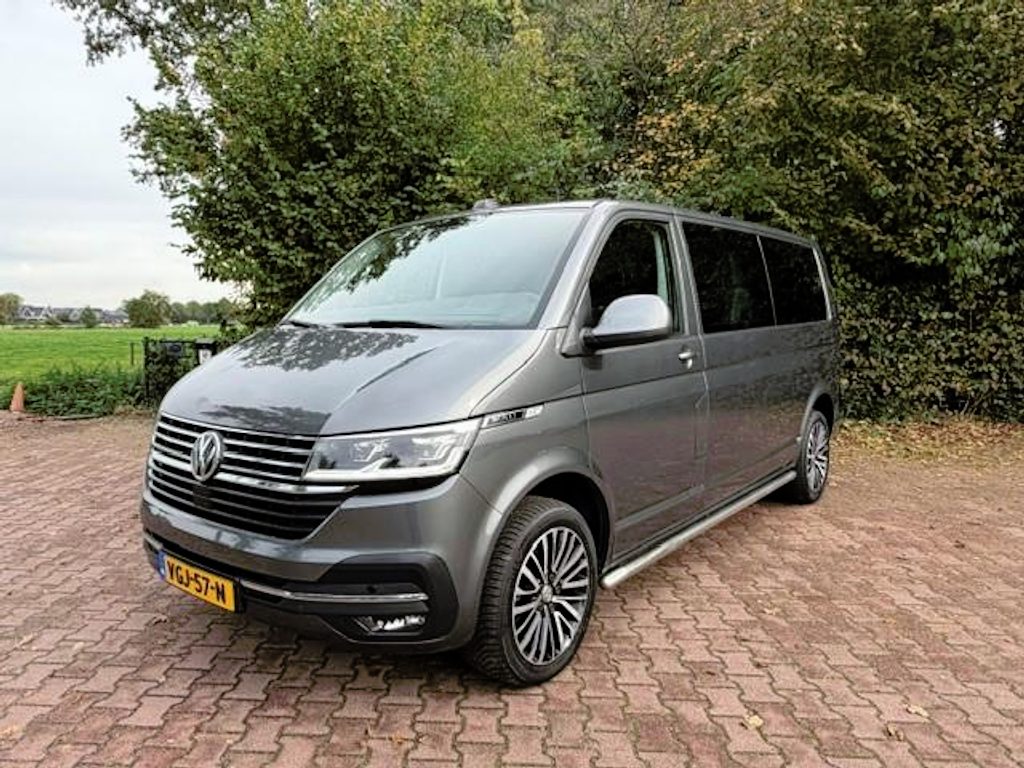 Volkswagen Transporter 2.0TDI 30 L2H1 199PK DSG DC Bulli Virtdash/Trekhaak/Leer/Acarplay/Navi/Alpine