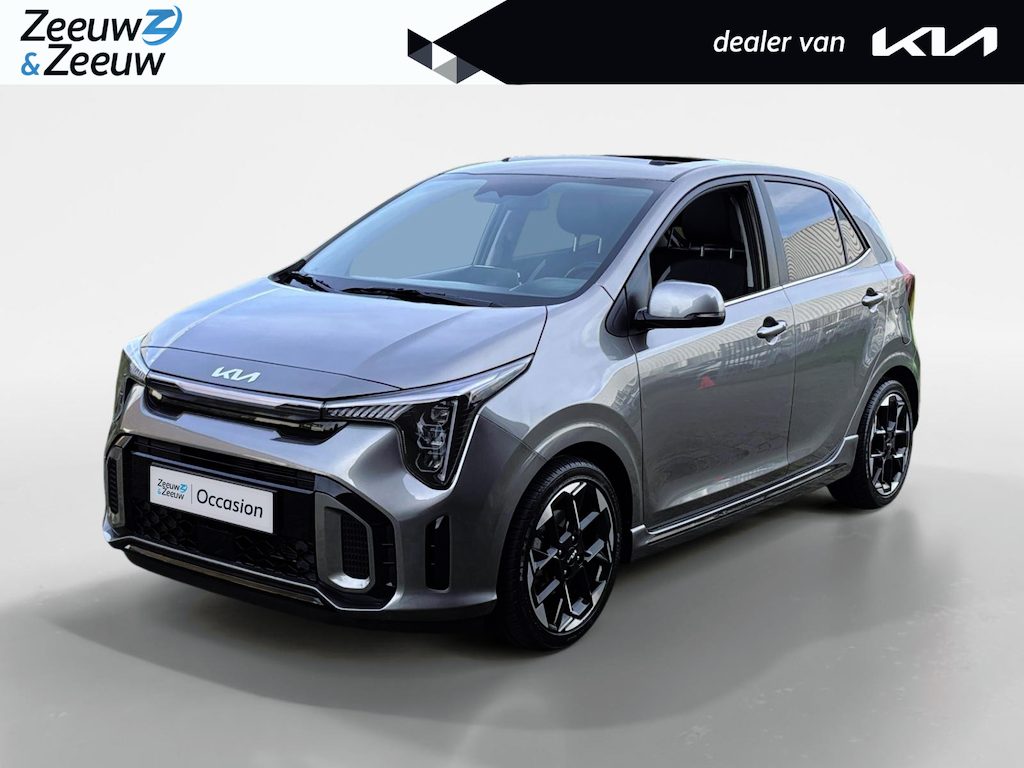 Kia Picanto 1.0 DPI GT-Line | Panoramadak | Camera | Stoel/Stuurverwarming | Apple Carplay/Android Auto | Adaptieve Cruise Control | Lichtmetalen Velgen |