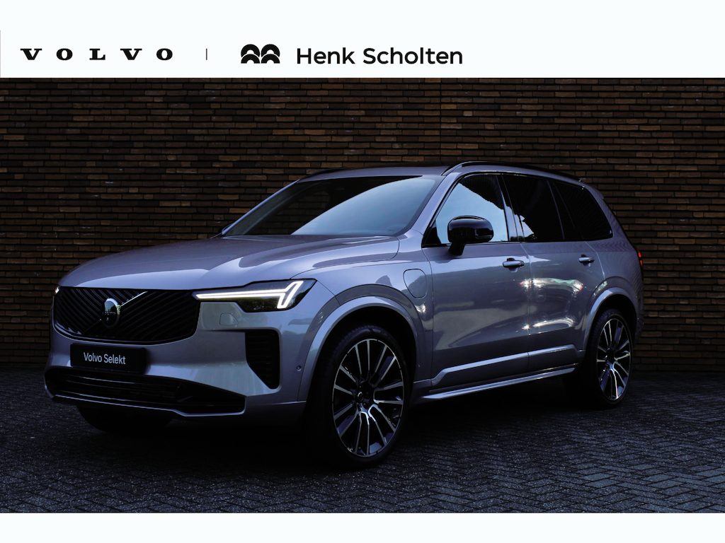 Volvo XC90 T8 Plug-in hybrid AWD Ultra Dark | Trekhaak | Panoramadak | Luchtvering | Verwarmbare voorstoelen met massage en ventilatie | Head-up display | 360 graden camera | Premium audio by Bowers & Wilkins | Apple carplay/Android auto