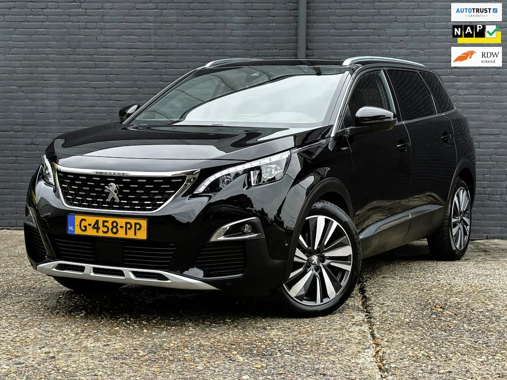 Peugeot 5008 1.2 PureTech GT-Line PANO|TREKHAAK|LEDER|7PERSOONS|STOELVER|KEYLESS