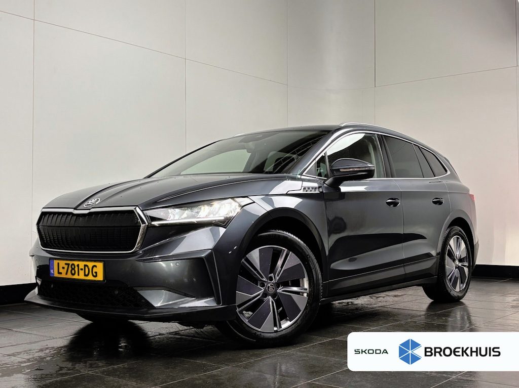 Skoda Enyaq iV 60 | Trekhaak | Adaptive Cruise | Dodehoek Detectie | Achteruitrijcamera | Apple Carplay/Android Auto|telefoonintegratie premium | Cruise control adaptief met Stop&Go