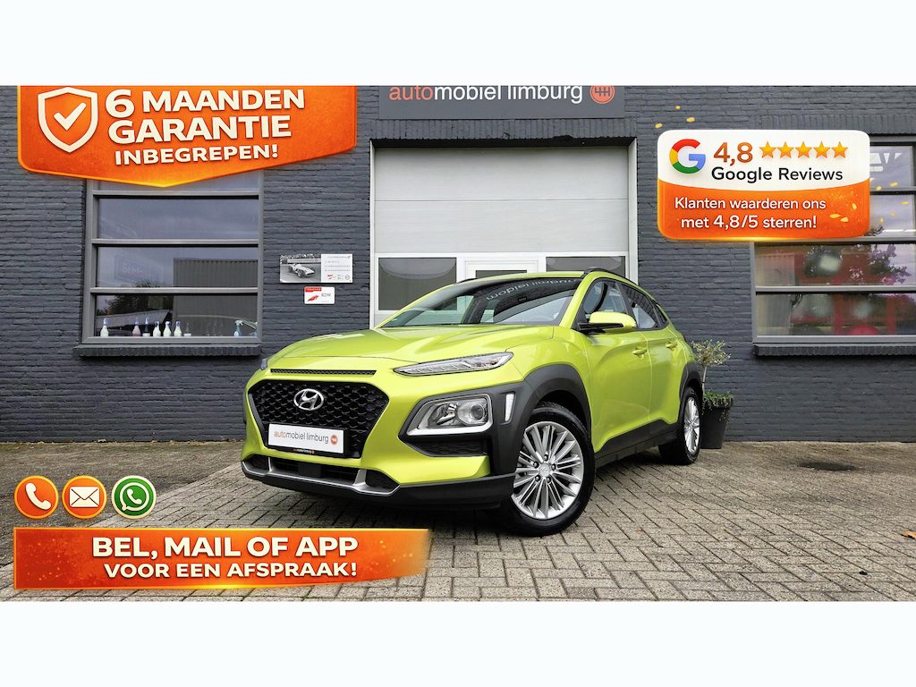 Hyundai Kona 1.0 T-GDI Premium | WINTERPAKKET | CAMERA | TREKHAAK | DEALER ONDERHOUDEN