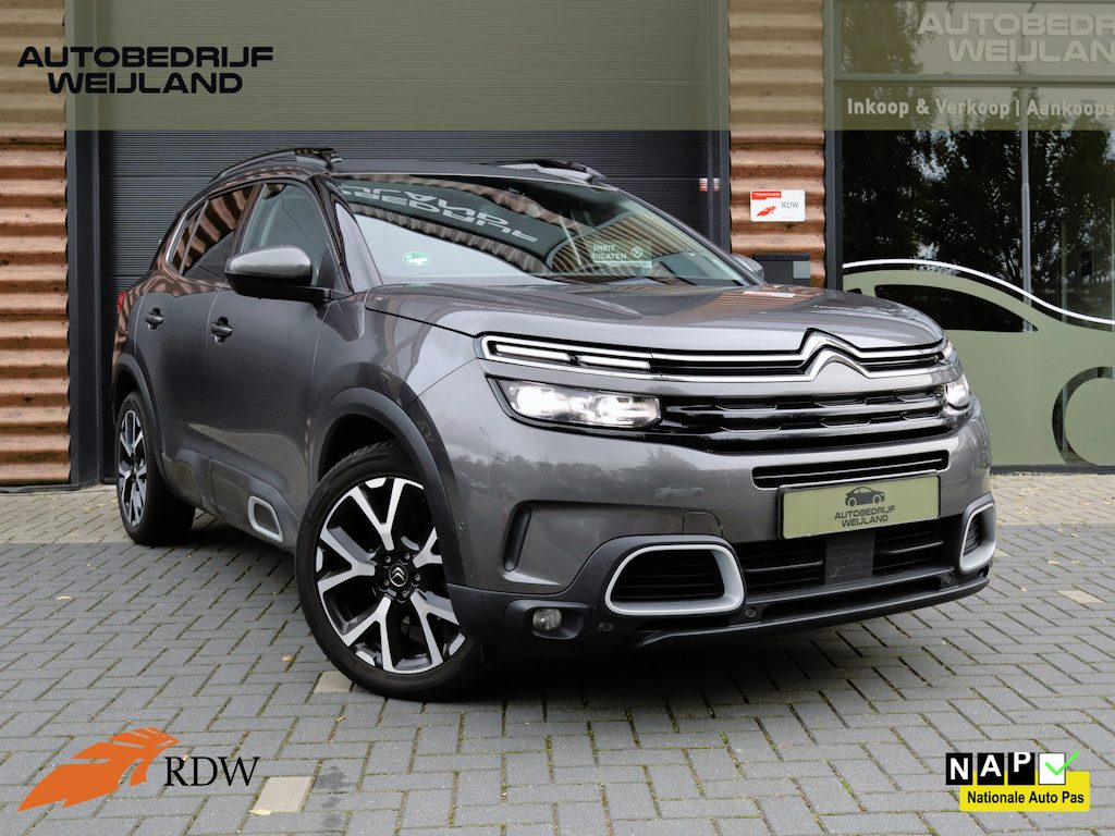 Citroën C5 Aircross 1.6 PureTech Business Plus 180PK TREKHAAK NIEUWSTAAT I Leer I Navi I Carplay I Trekhaak 1500KG I Carplay I Winterpakket I 18" I