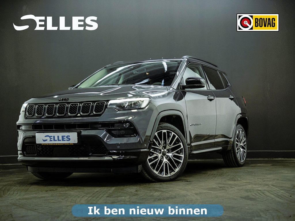 Jeep Compass 1.5T e-Hybrid Night Eagle | Geventileerde voorstoelen | Airco | Climate Control | Cruise Control | Navigatie | Carplay |