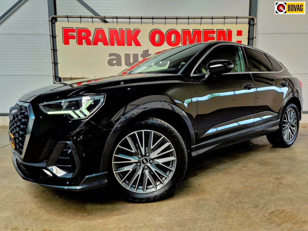 Audi Q3 Sportback 35 TFSI 150PK S Edition + 1e eigenaar|OH historie|S-Line|LED|Leder|19"LMV|Dodehoek|Camera|Navi|Apple|Android