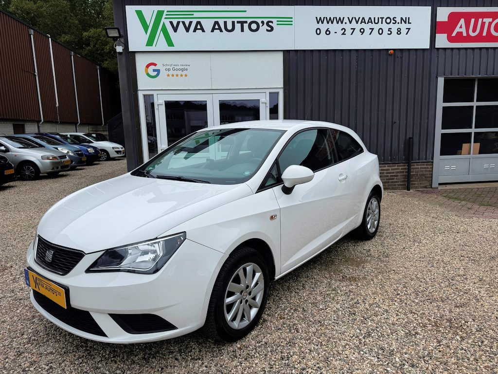 SEAT Ibiza SC 1.2 climate control, elektr ramen, ketting vervangen, nieuwe APK!