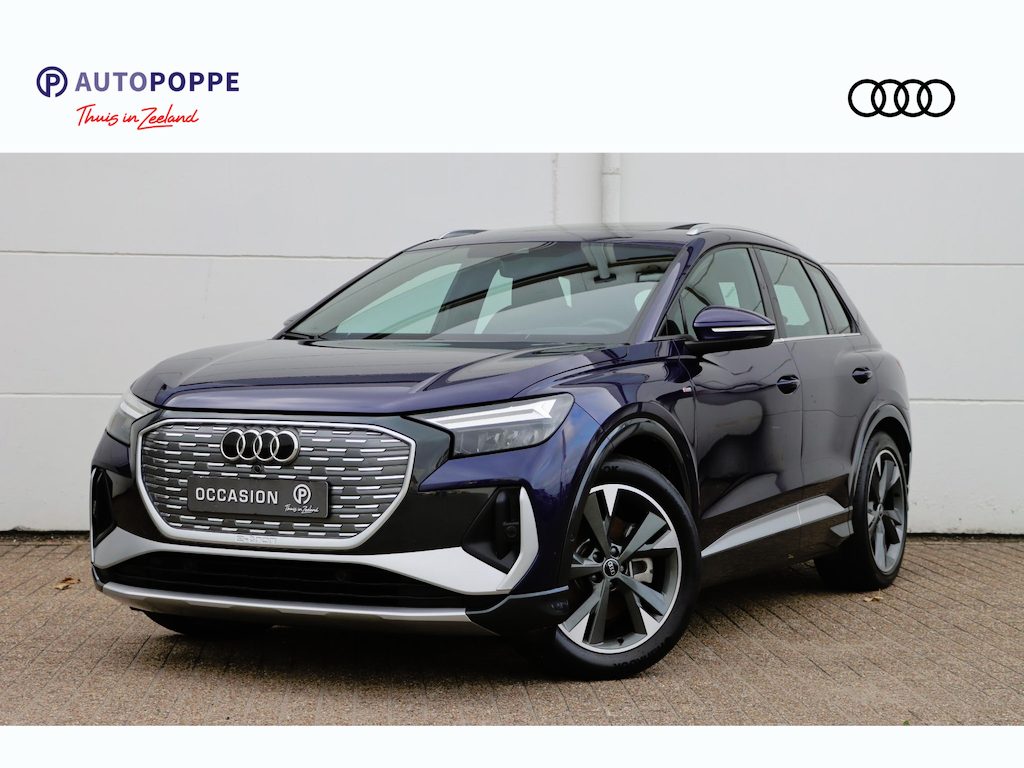 Audi Q4 e-tron 45 quattro S edition 77 kWh 266pk | SOH 91,2% |