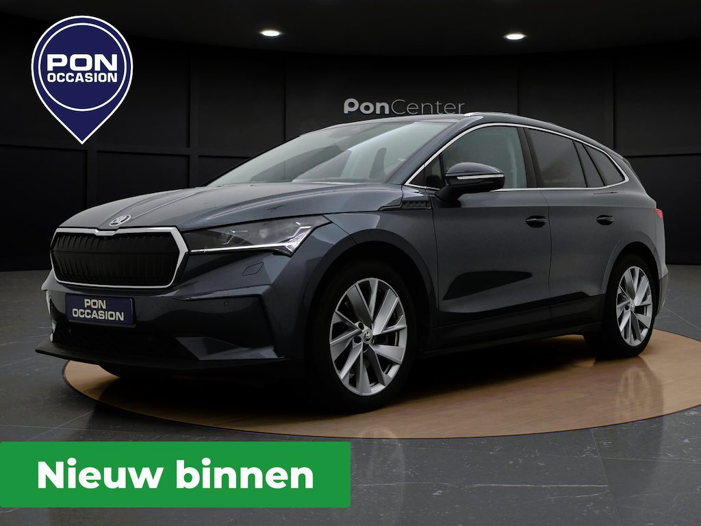 Skoda Enyaq 80 | Leder | Trekhaak | Elek Achterklep | Navigatie | Camera | Stuur-/Stoelverwarming | 20 " |