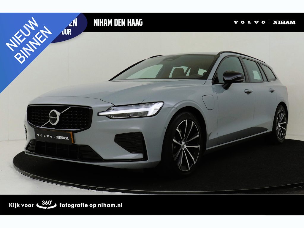 Volvo V60 T6 PLUG-IN HYBRID AWD PLUS DARK -HARMAN/KARDON|360°CAM|SPORTSTOELEN|BLIS|POWER-SEATS|TREKHAAK|18"ALL-SEASON|SoH:99%