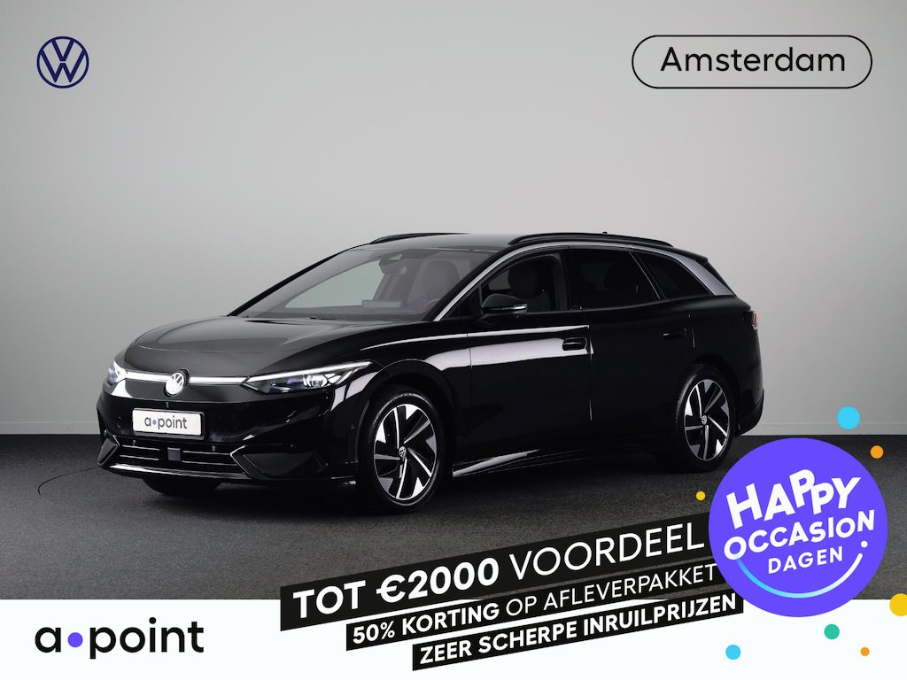 Volkswagen ID.7 Tourer Pro 77 kWh SOH 100% |286 pk | Navigatie | Warmtepomp | Trekhaak (wegklapbaar) | Parkeersensoren (Park assist) | Rondomzicht camera | Stoelverwarming | Matrix LED koplampen |