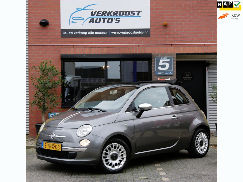 Fiat 500C 0.9 TwinAir Turbo Easy airco. pdc.