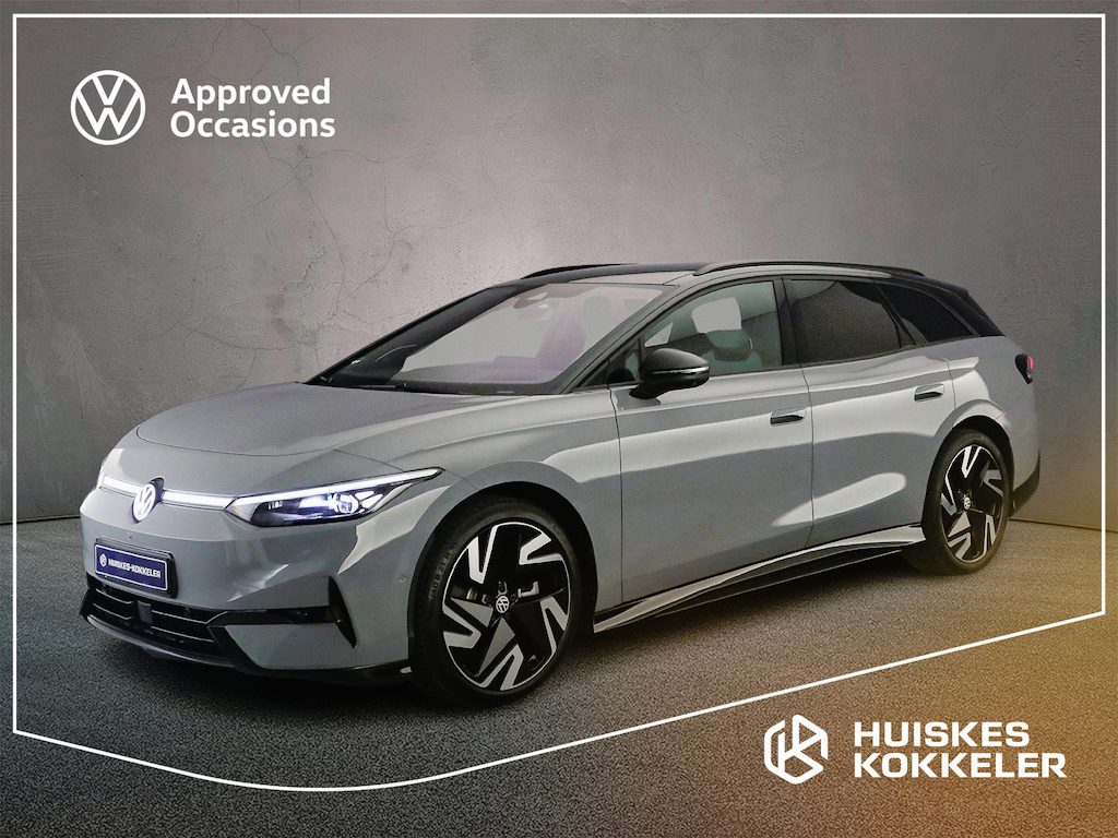 Volkswagen ID.7 Tourer Pro S Business 86 kWh 286pk Automaat Trekhaak, Warmtepomp, Black Style, Harman Kardon audio, Panoramadak, Adaptive cruise control, 360 camera