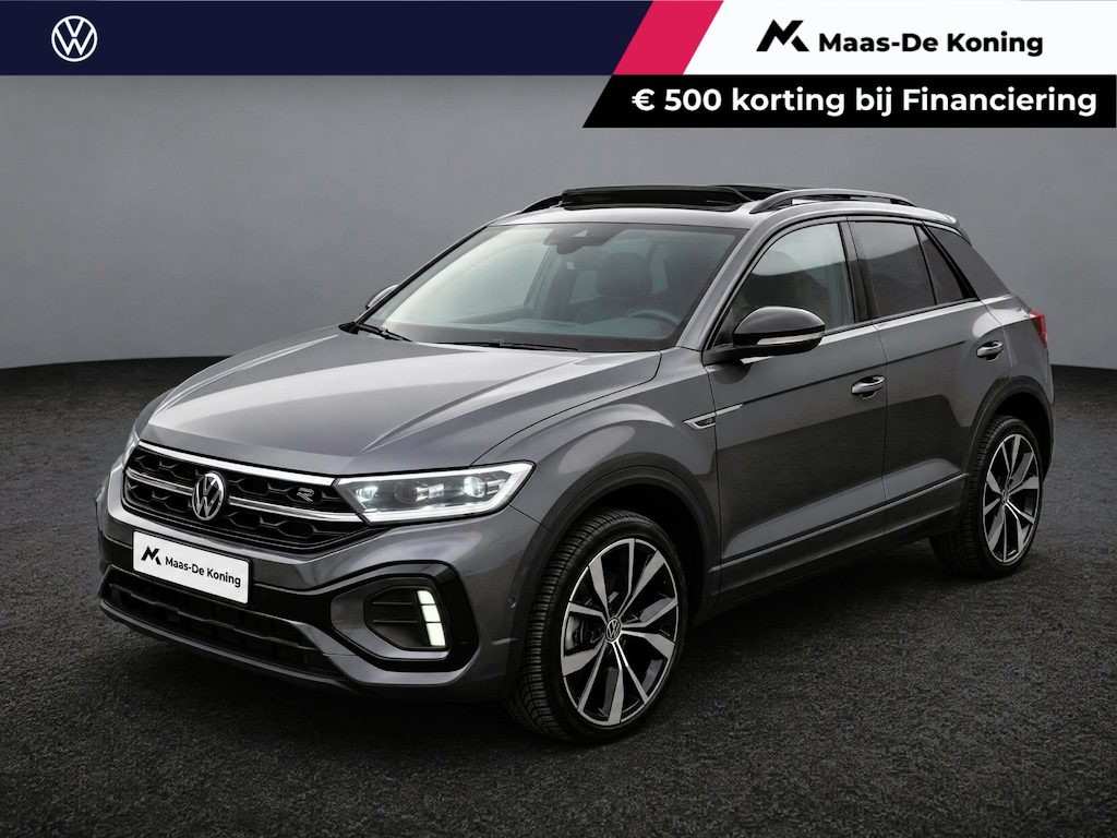 Volkswagen T-Roc 1.5TSI/150PK R-Line Black Style · Panoramadak · Apple/Android Car Play · Navigatie · Camera · Stoelverwarming · Garantie t/m 14-07-2027