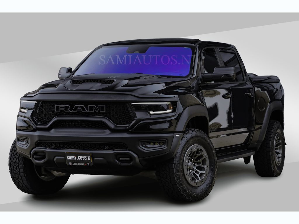 Dodge Ram BLACK OPS TRX FINAL EDIT | HELLCAT 6.2 V8 712PK | 124950,- excl | BOM VOL | CARBON | CREW CAB | GRIJSKENTEKEN | 5 PERSOONS | DC | DUBBELE CABINE |