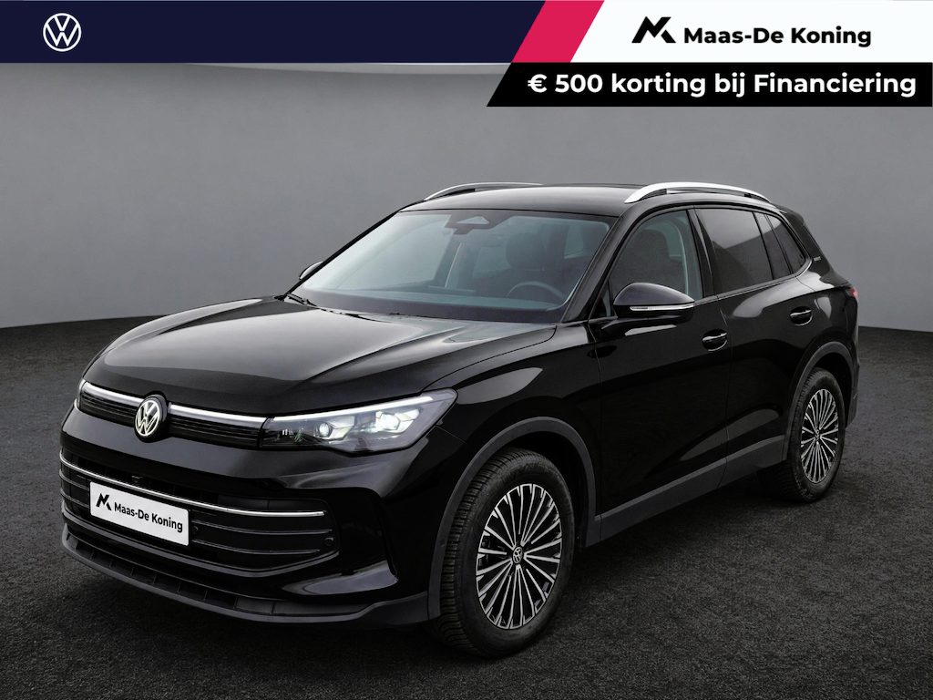 Volkswagen Tiguan 1.5TSI/150PK DSG Life Edition · Trekhaak · Navigatie · Apple/Android Car Play · Stoelverwarming · Garantie t/m 19-01-2028