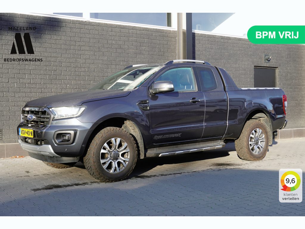 Ford Ranger 2.0 EcoBlue 213PK AUT. 4X4 3.500KG Wildtrak Supercab - AC/Climate - Navi - Cruise - €21.900,- Excl.