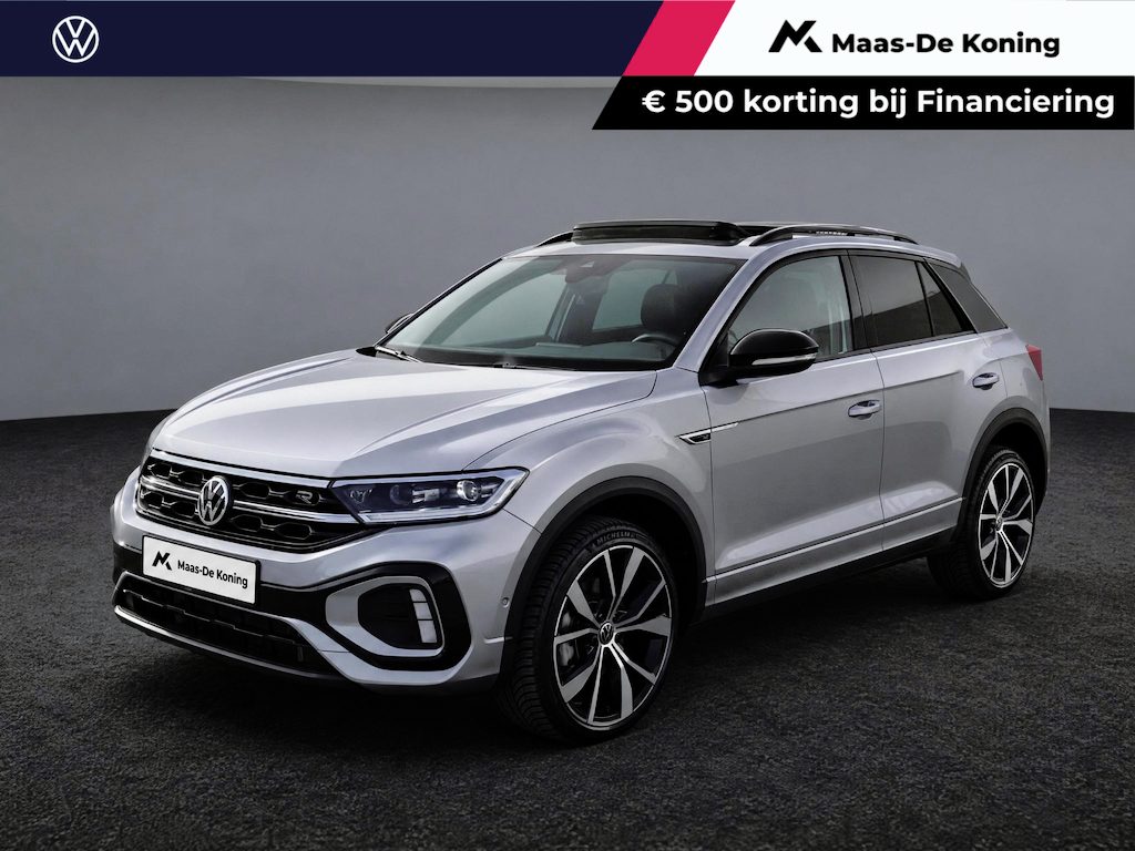 Volkswagen T-Roc 1.5TSI/150PK R-Line Black Style · Panoramadak · Camera + Parkeersensoren · Keyless · Apple/Android Car Play · Stoelverwarming · Garantie t/m 20-08-2027