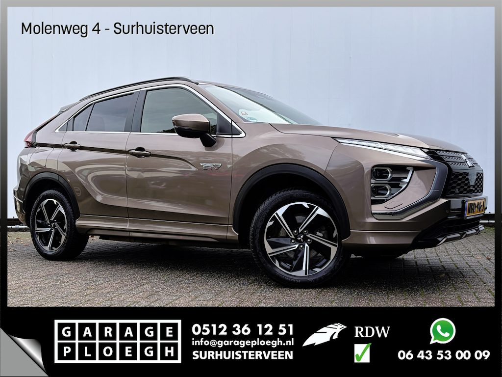 Mitsubishi Eclipse Cross 2.4 PHEV Black Edition 360° Stoel/Stuurverw Carplay Adap.Cruise Keyless VOL!