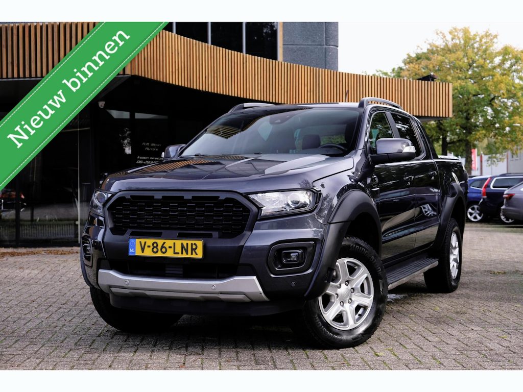 Ford Ranger 2.0 Bi-turbo Wildtrak Supercab|5-Zits|Marge|ACC|Carplay|Camera|Keyless|4x4|LaneAssist|Standkachel|Trekhaak|