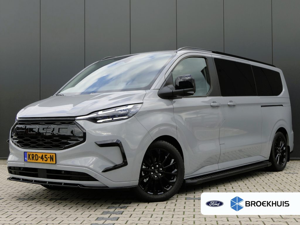 Ford Transit Custom Tourneo 340 2.5 PHEV L2H1 Titanium X | Black Pack | Luxury | Panoramadak | 360 Camera | AGR Stoel | Leder | Adaptive LED | BLIS | Adaptive Cruise | B&O Audio
