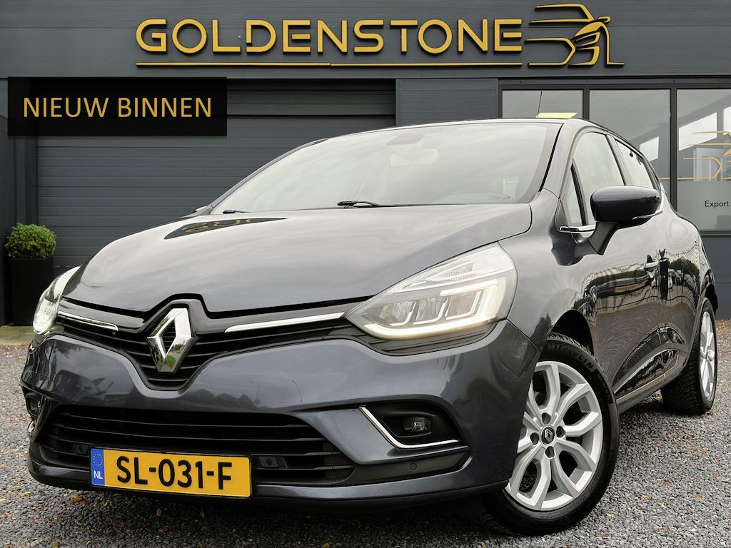 Renault Clio 0.9 TCe Intens ✓D-Ketting vv in 01-2026✓Camera✓Navi✓Keyless✓Dealer Onderhouden✓Halfleder✓LED✓Lm velgen✓Airco✓Cruise✓Pdc V+A✓4 Elekt Ramen✓N.A.P✓Apk tot 05-2027