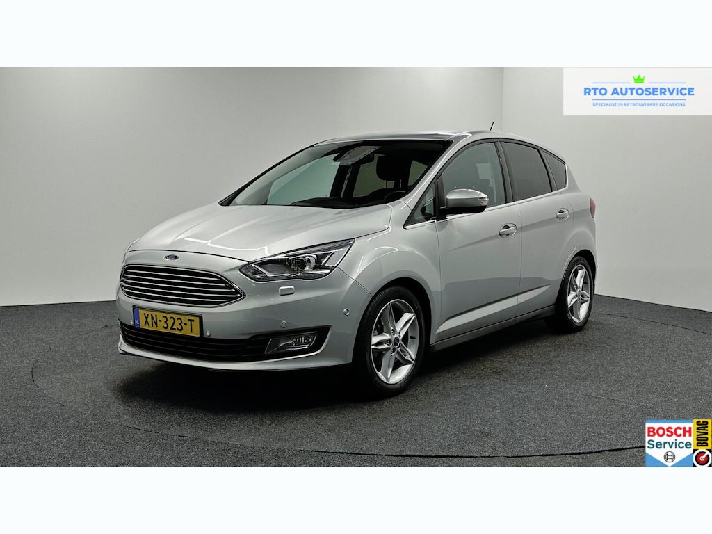 Ford C-Max 1.0 Sport TREKHAAK NAVI CARPLAY CAMERA LM ECC CRUISE 47000KM.