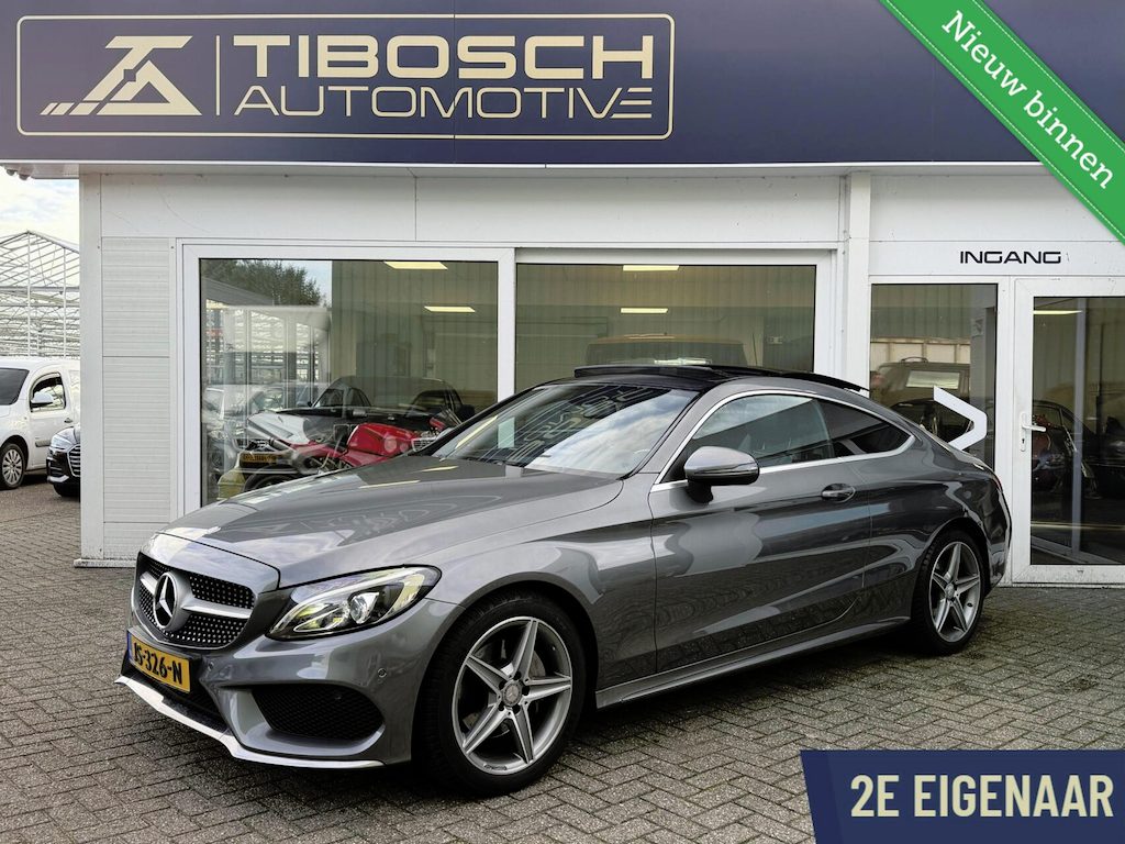 Mercedes-Benz C-klasse Coupé 180 AMG Panorama Leder dash automaat