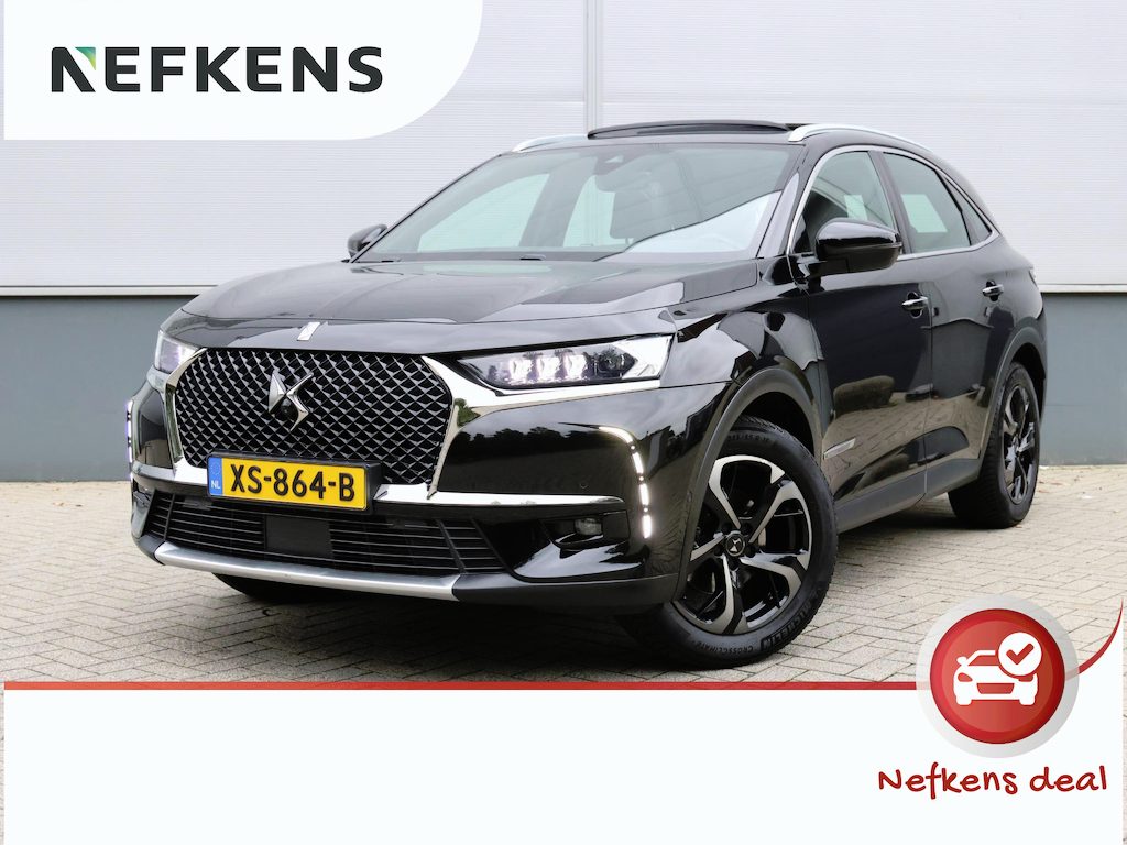 DS 7 Crossback 1.6 225pk Executive | Schuifdak | Trekhaak | Lederen bekleding | Navigatie | Camera
