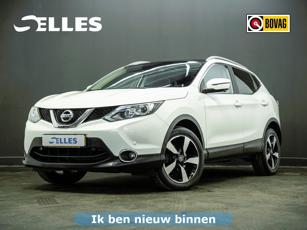 Nissan Qashqai 1.2 N-Connecta | Airco | Climate Control | Cruise Control | Navigatie | Bluetooth | 360 Camera | Panorama Dak |