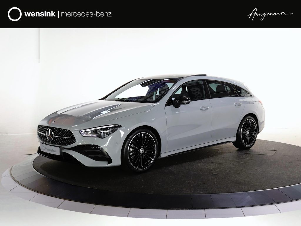 Mercedes-Benz CLA Shooting Brake 180 Business Solution AMG | AMG Line Plus | Nightpakket | Head-up display | 360° camera | Dodehoekassistent | 19 inch AMG Velgen |