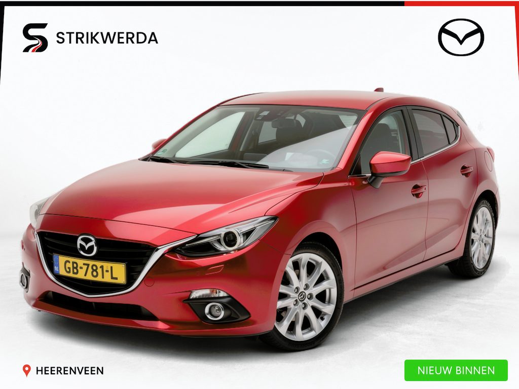 Mazda 3 2.0 GT-M | HUD | Leer | Bose | Trekhaak