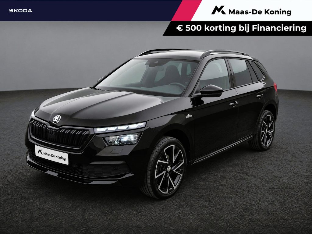 Skoda Kamiq 1.0TSI/110PK Monte Carlo · Panoramadak · Navigatie · Apple/Android Car Play · Camera · Stoelverwarming · Clima ·
