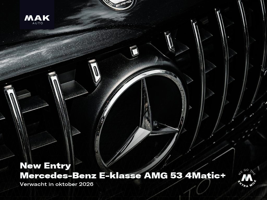 Mercedes-Benz E-klasse AMG 53 4Matic+ , 4W-best., tr.haak, PARKTRONIC, ACC, memory, 360 camera, keyless, privacy