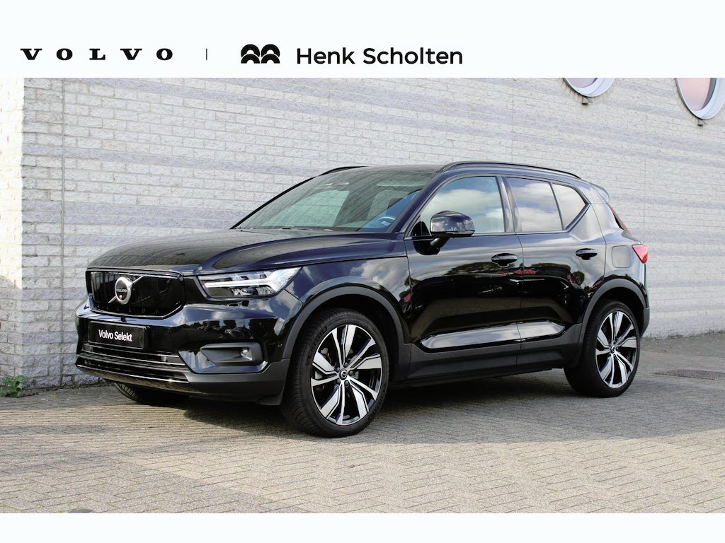 Volvo XC40 Recharge Pro | Apple Carplay & Android Auto | Centrale deurvergrendeling met afstandsbediening | Cruise control adaptief met Stop&Go en stuurhulp | Draadloze telefoonlader | Elektrisch glazen panorama-dak | elektrisch verstelb. bestuurdersstoel met geheugen | Stoel- en stuurverwarming