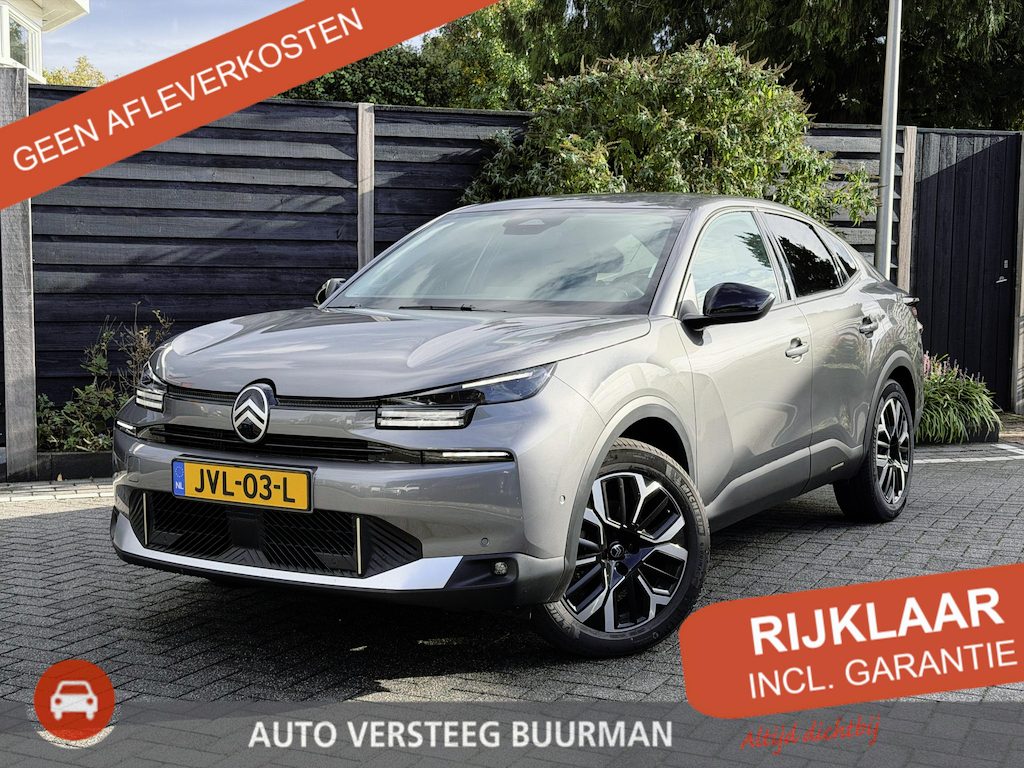 Citroën C4 X Max 1.2 Hybrid 145PK e-DCS6 Automaat Navigatie, Achteruitrijcamera, Keyless, Stoelverwarming, Apple Carplay, Android Auto