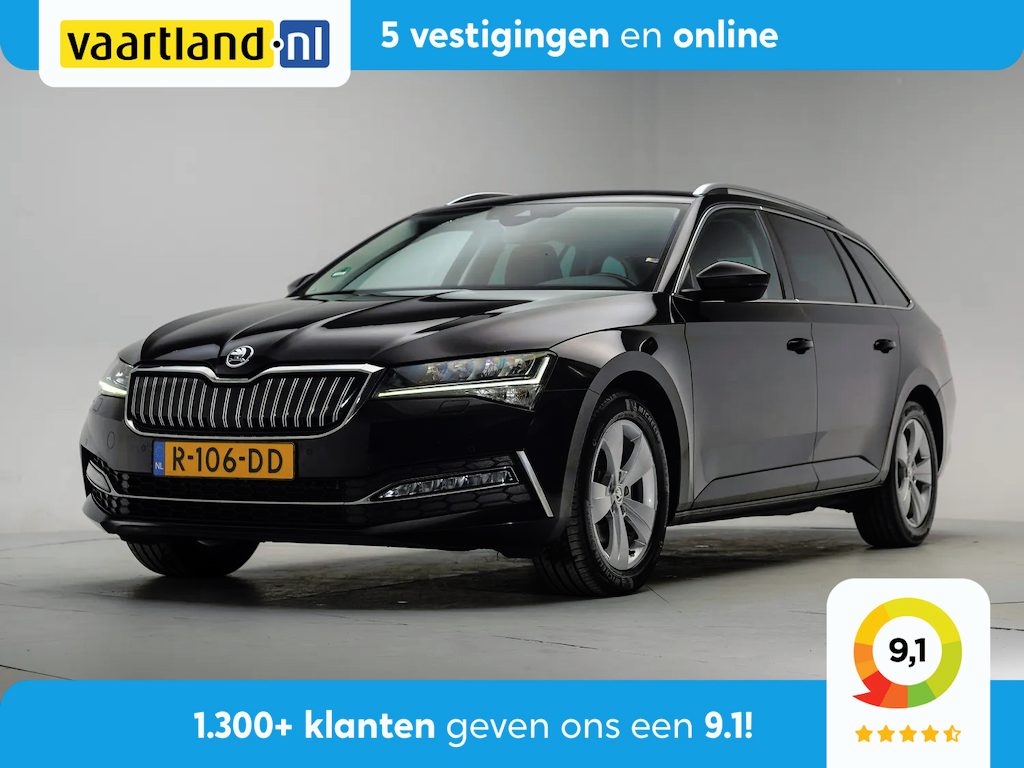 Skoda Superb COMBI 1.4 TSI iV Business Edition Plus Aut. [ Leder/alcantara Trekhaak Virtual ]