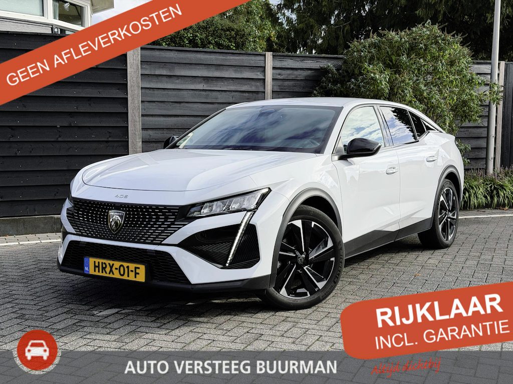 Peugeot 408 Allure 1.2 Hybrid 145PK e-DCS6 Automaat Achteruitrijcamera, Keyless, Apple Carplay, Android Auto, Adaptieve Cruise Control