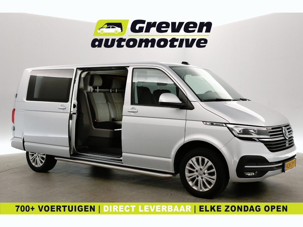 Volkswagen Transporter 2.0 TDI BULLI 150PK L2H1 | Automaat | Dubbele Cabine | Airco | Cruise | Virtual | Camera | Carplay | Trekhaak