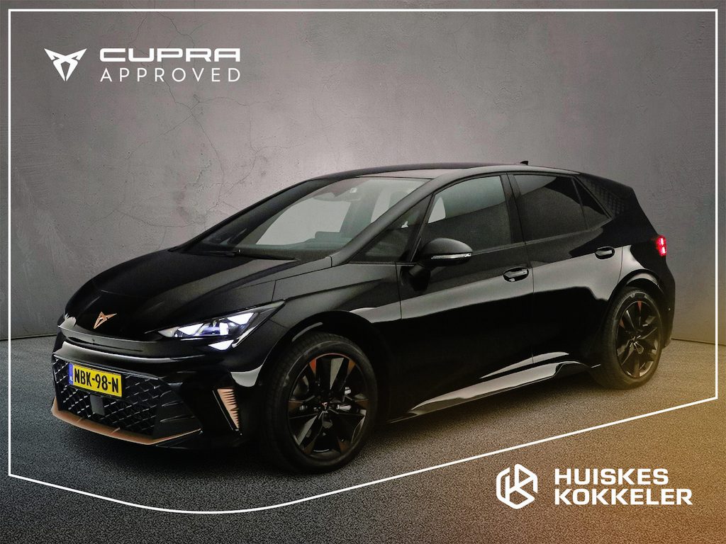 CUPRA Born Performance 61 kWh 190pk Automaat Panoramadak, Sennheiser audio, Adaptive cruise control, 360 camera, Achteruitrijcamera, Stuurwiel verwarmd