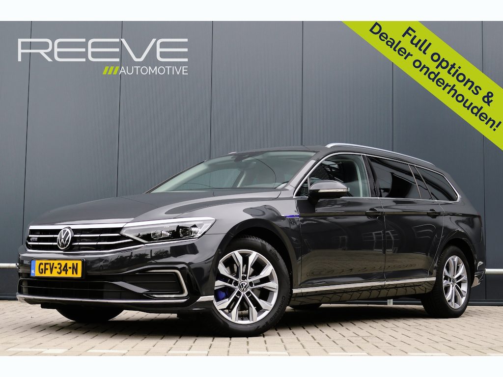 Volkswagen Passat Variant 1.4 TSI PHEV GTE | Pano | Trekhaak | Matrix Led | 360 Camera | Leer | Stoelverwarming | Adaptieve Cruise Control