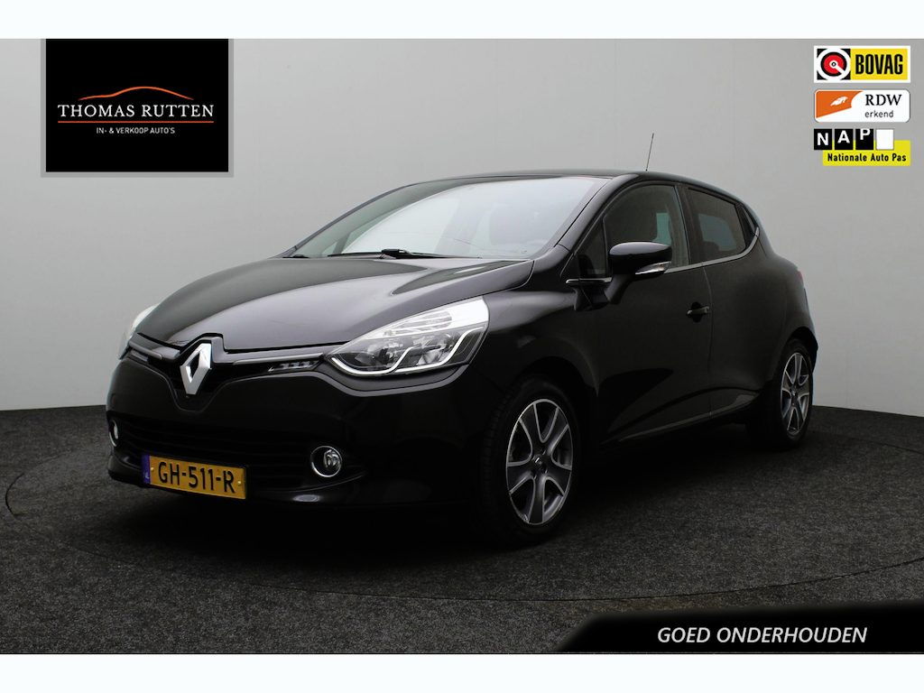 Renault Clio 0.9 TCe ECO Night&Day 2015 | Goed Onderhouden | Navigatie | Cruise Control | Trekhaak | Lichtmetalen Velgen | Nationale Autopas NAP | 2 Sleutels | Boekjes