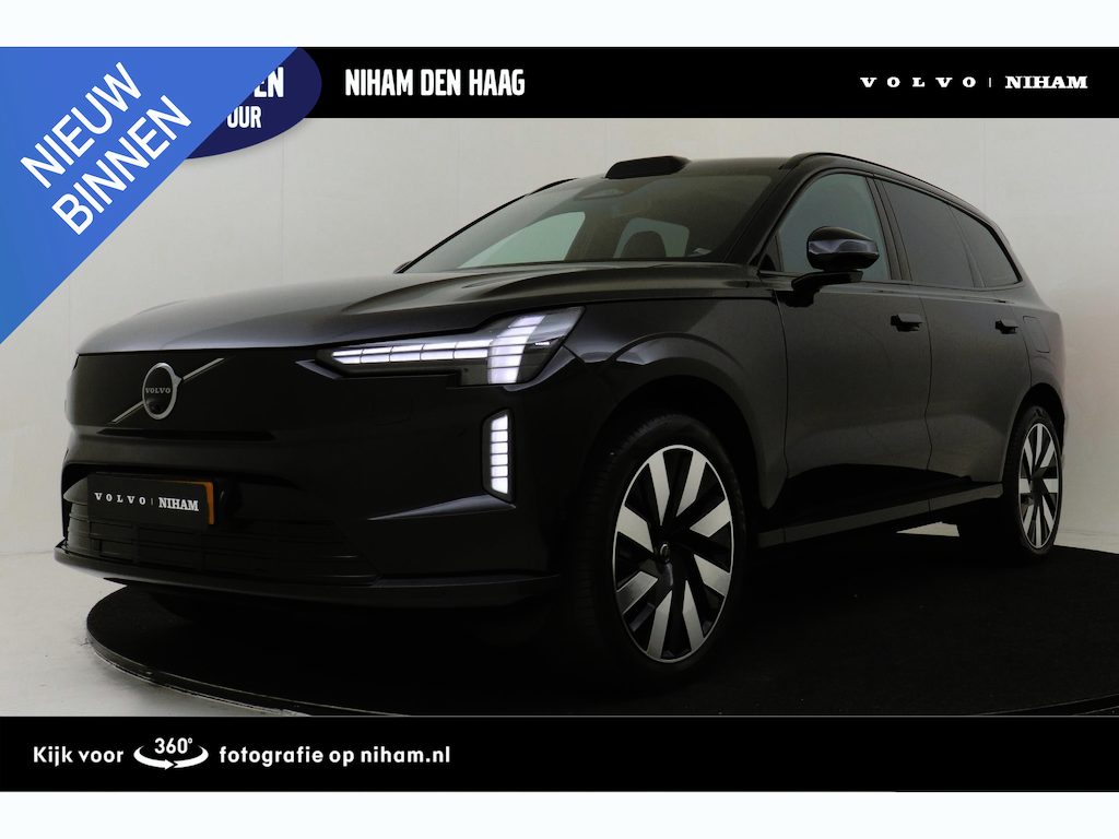 Volvo EX90 SINGLE MOTOR PLUS 7P. 104 kWh -PANO.DAK|BOSE|CUSTOM.LEDER|360°CAM|HEAD-UP DISP.|CLIMATE|PRIVACY.GLAS|TREKHAAK|21"|SoH:100%