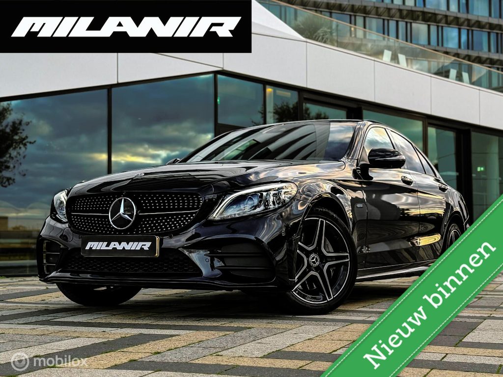 Mercedes-Benz C-klasse 300 e AMG Line |Pano|360|Leder|Blind spot